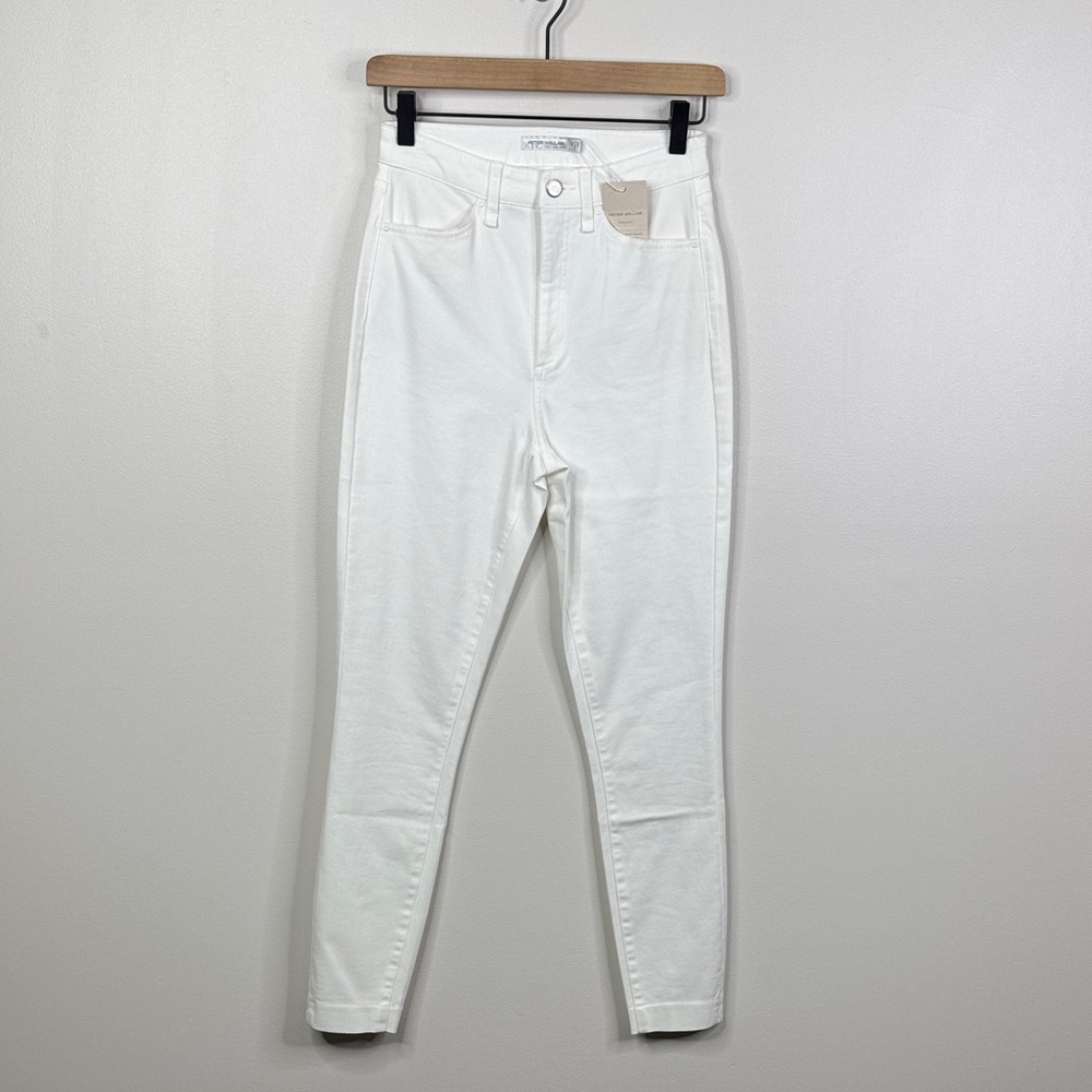 Peter Millar Women's Size 2 White Skinny Pants NWT Luxury Golf Travel Casual